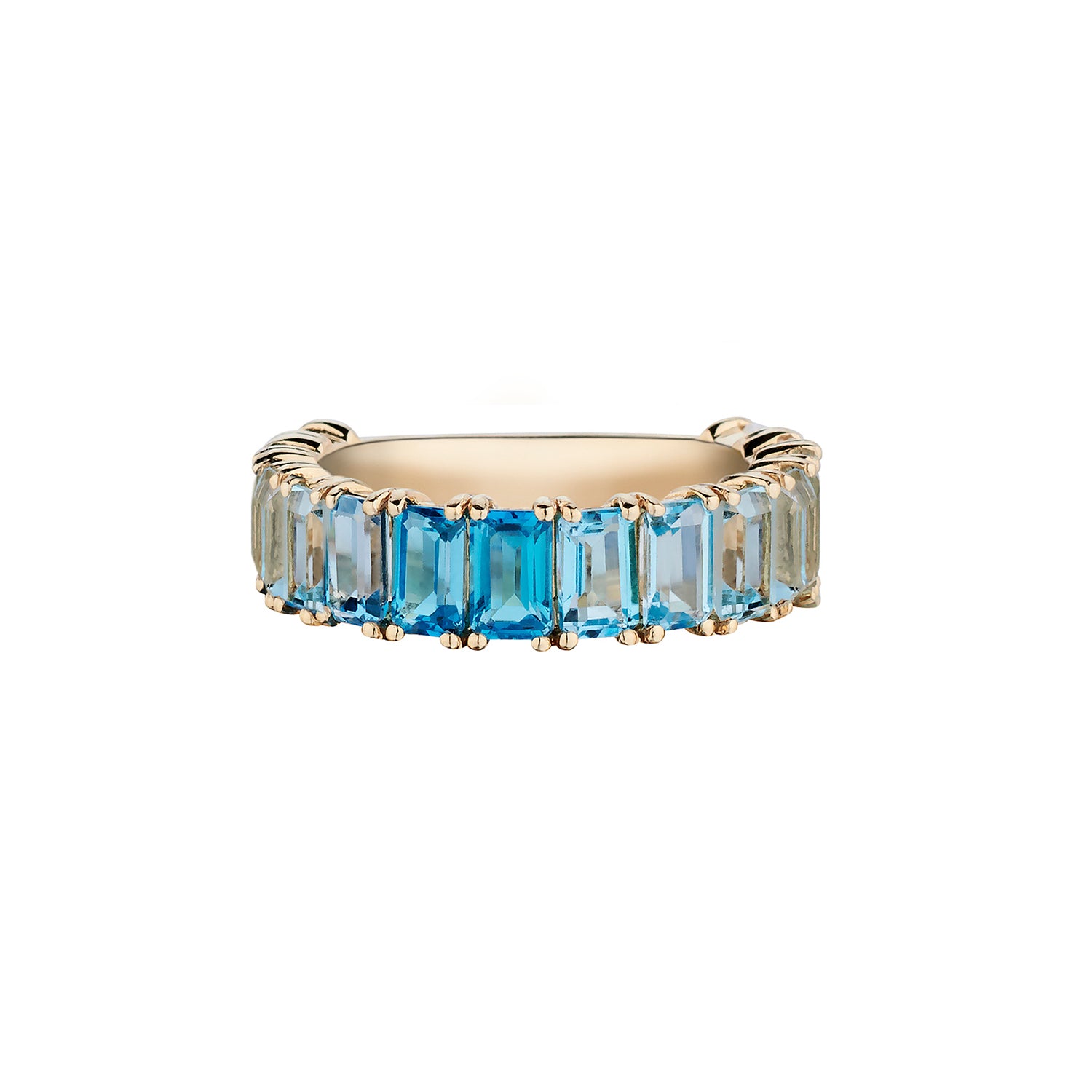 OMBRÉ BLUE TOPAZ BAND