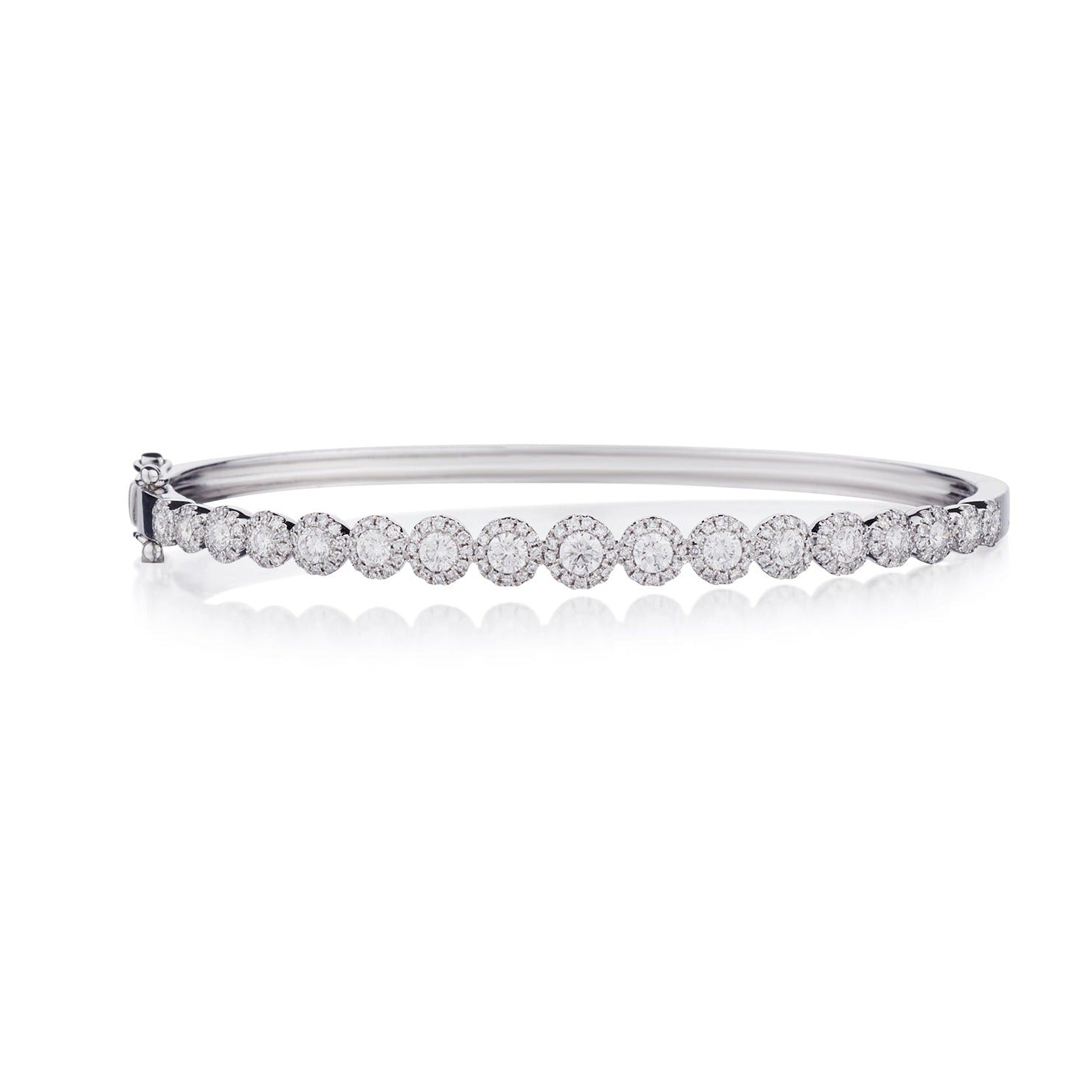 ROUND DIAMOND BANGLE