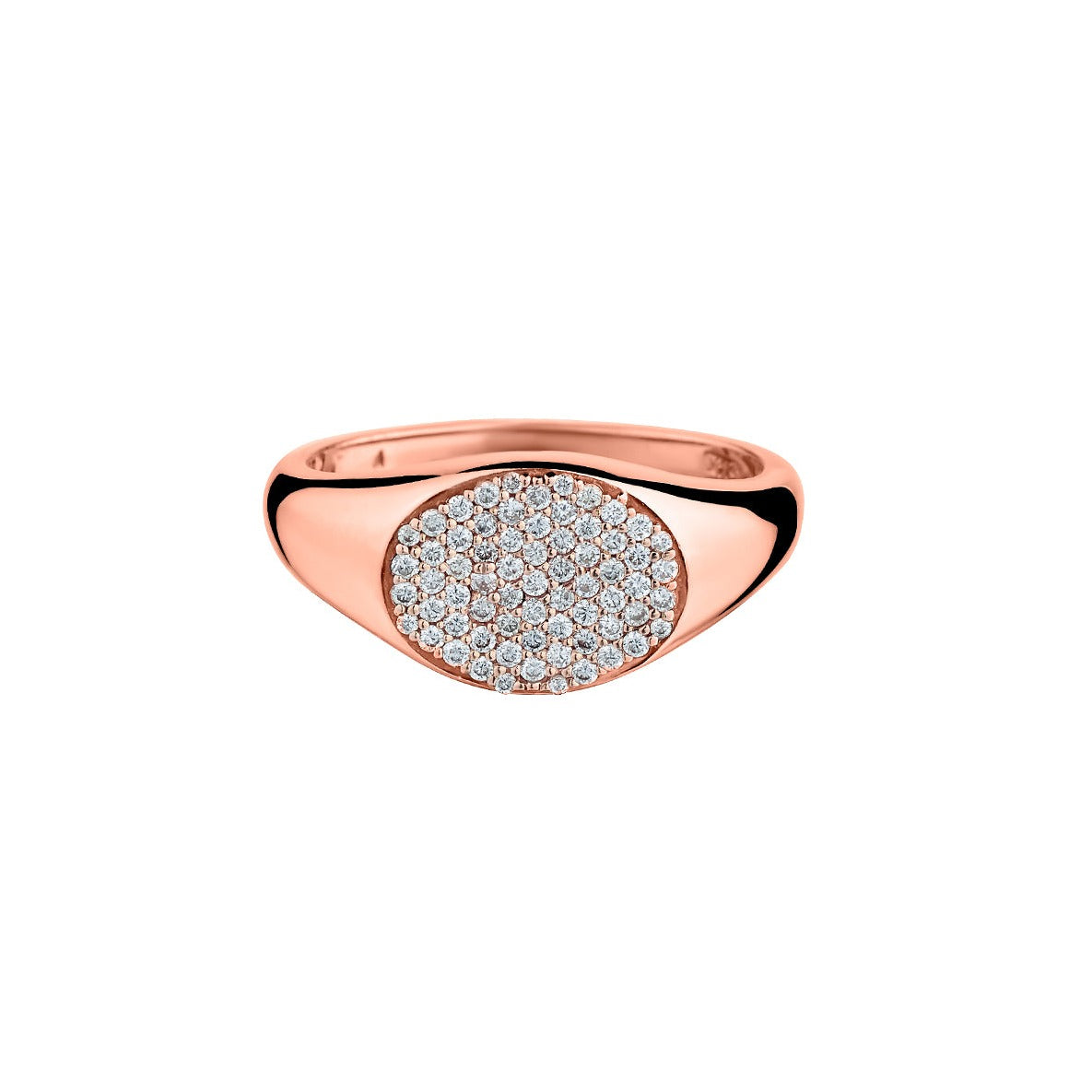 PAVÉ SIGNET RING