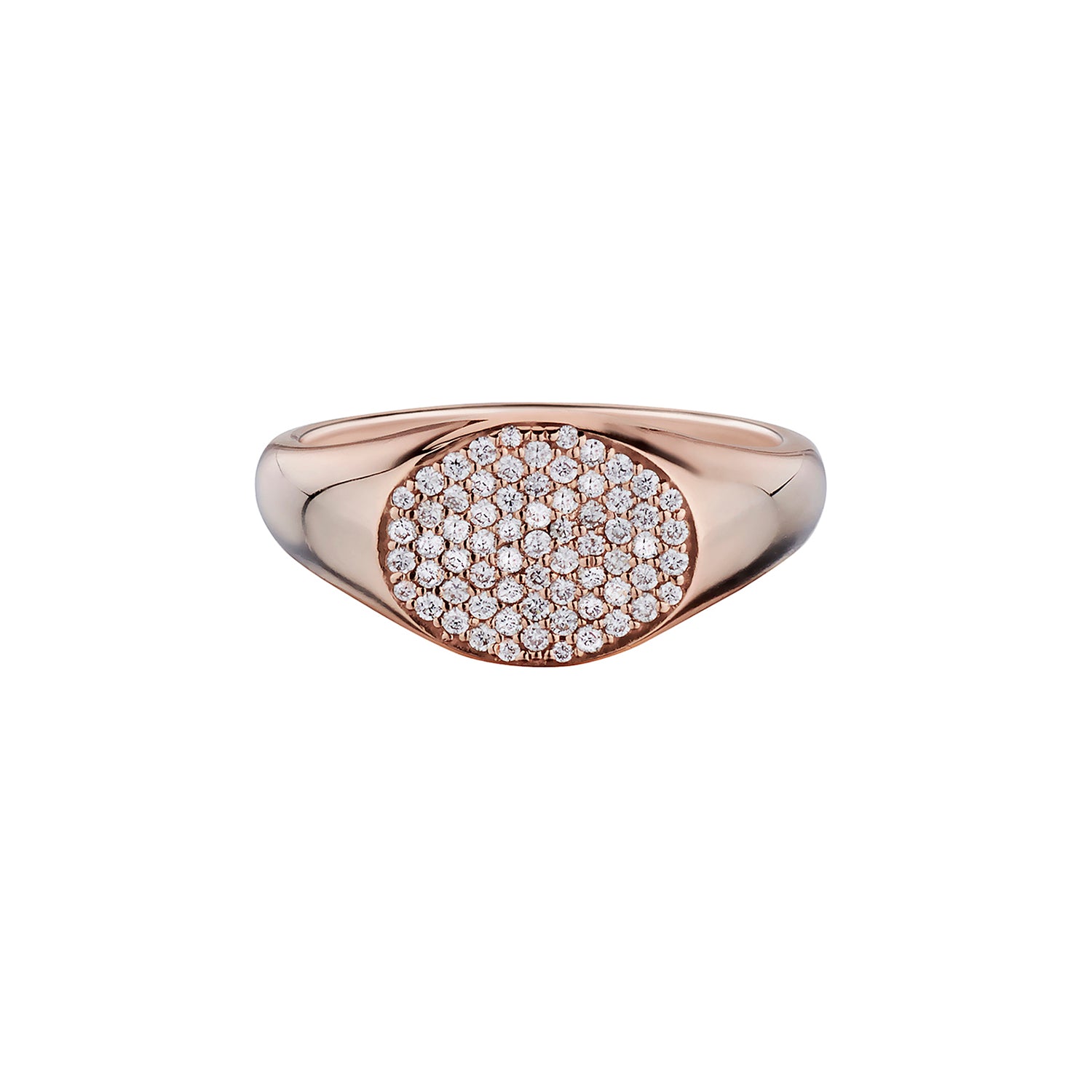 DIAMOND SIGNET RING