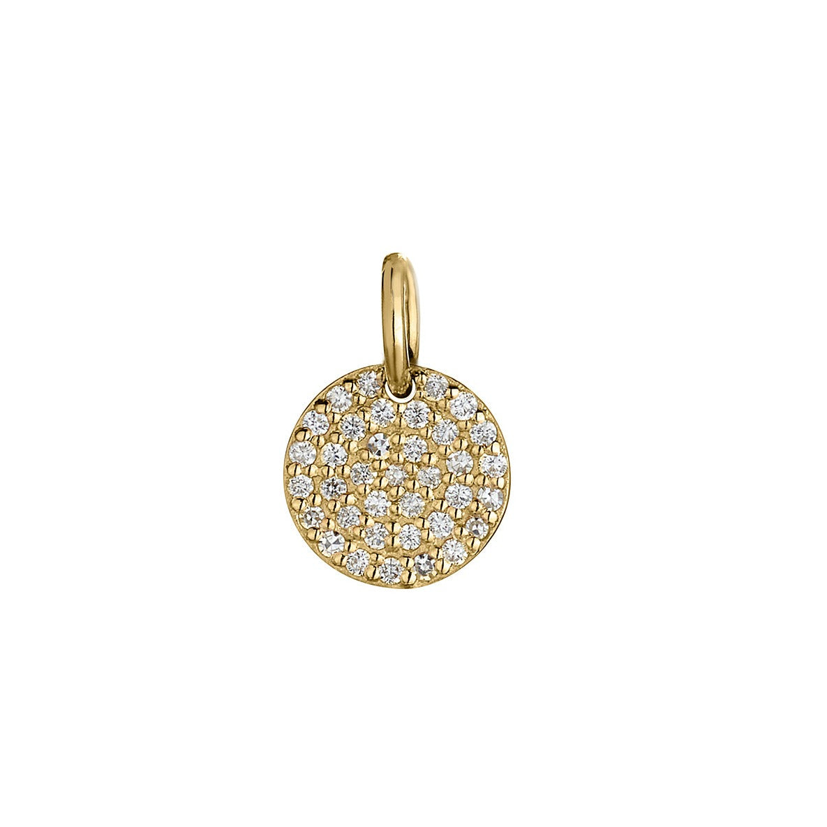 DIAMOND PAVÉ DISC CHARM