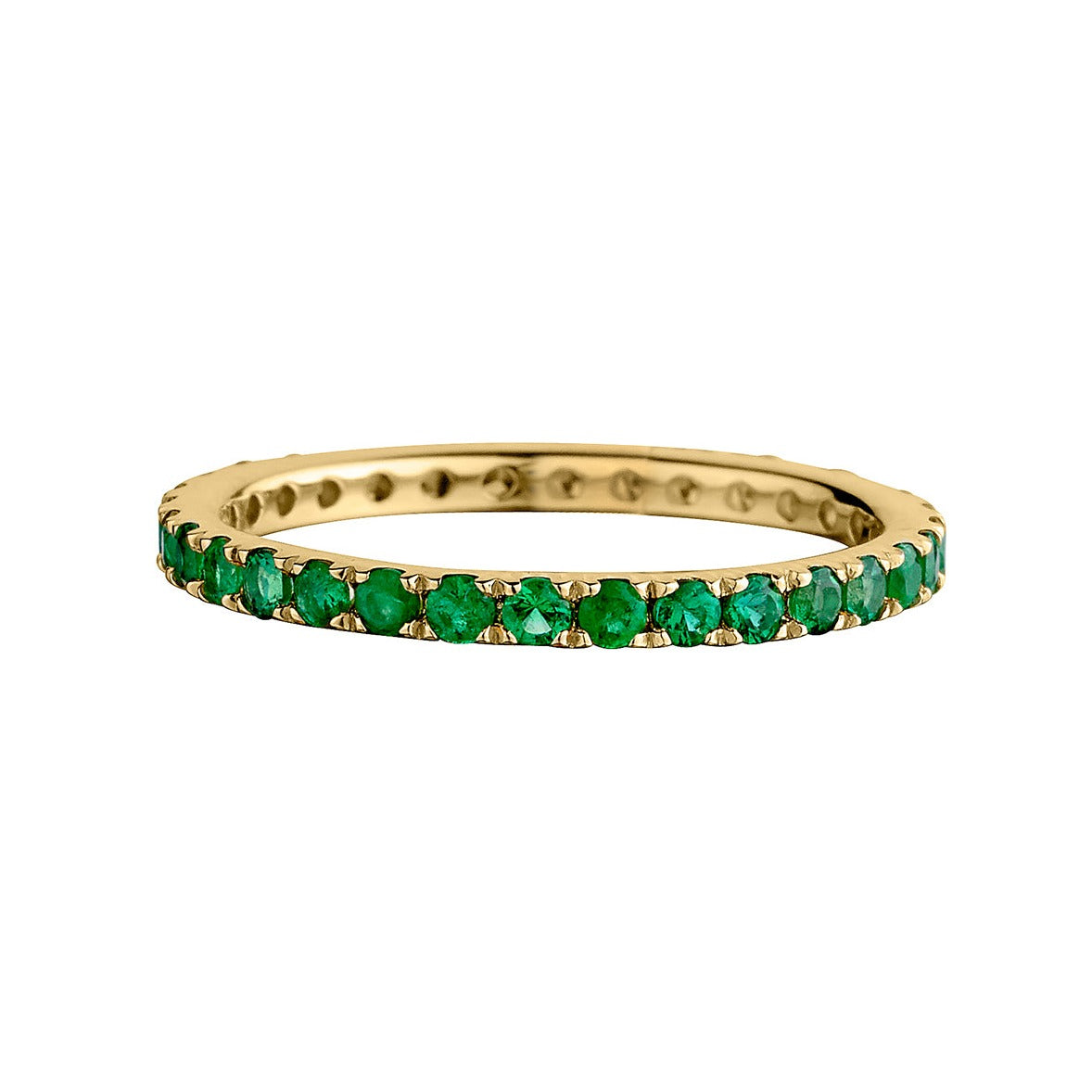 EMERALD ETERNITY BAND