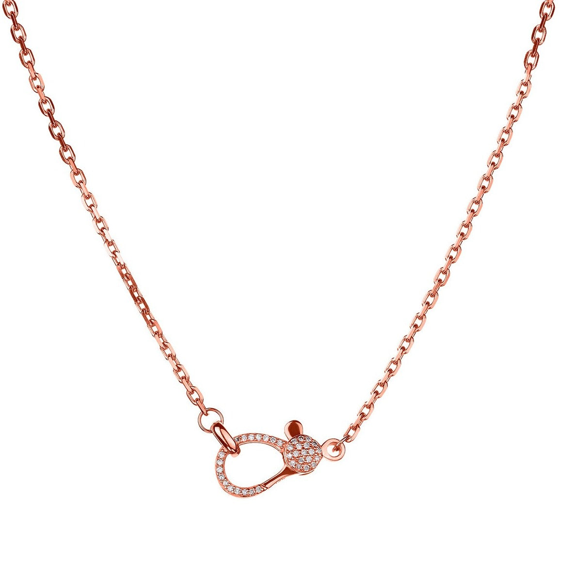 DIAMOND CLASP NECKLACE