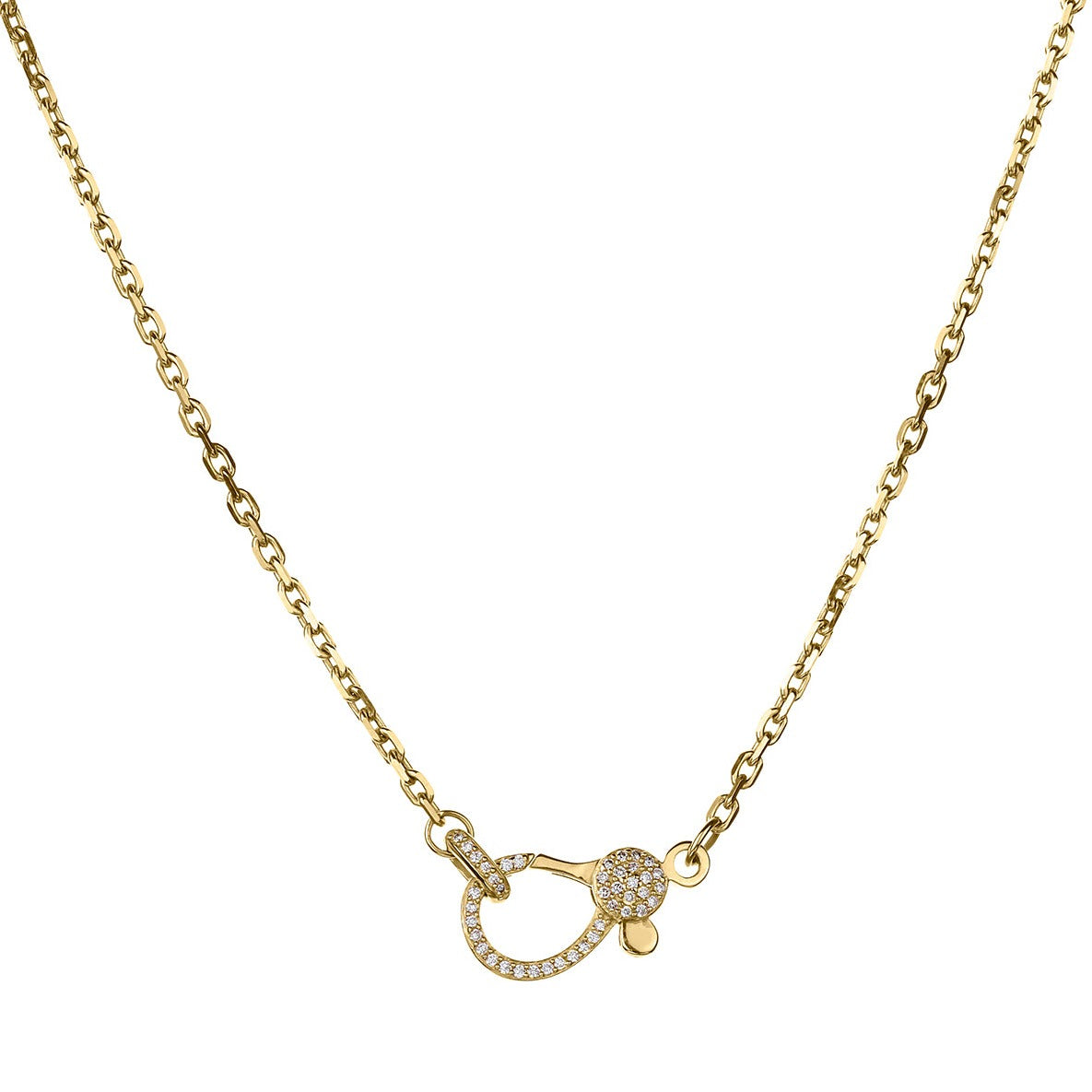 DIAMOND CLASP NECKLACE