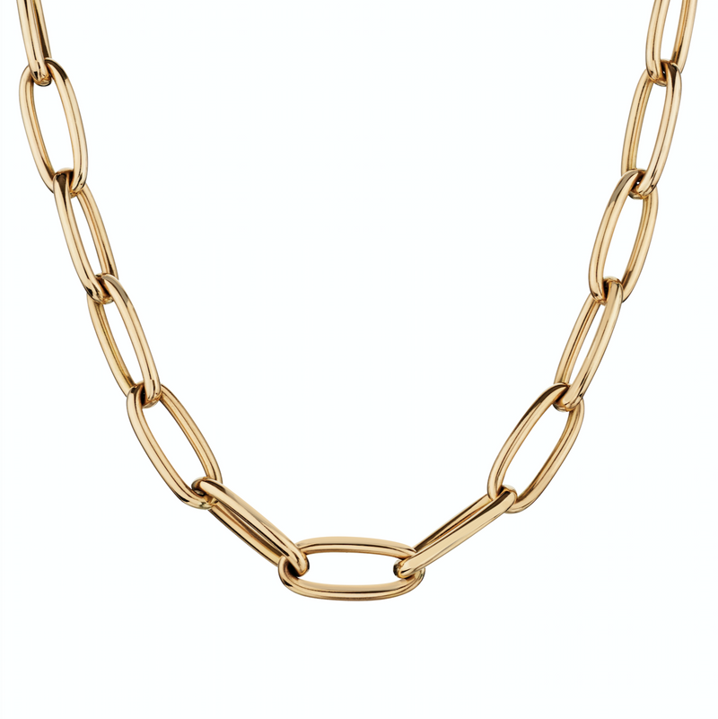 LARGE OVAL LINK CHAIN