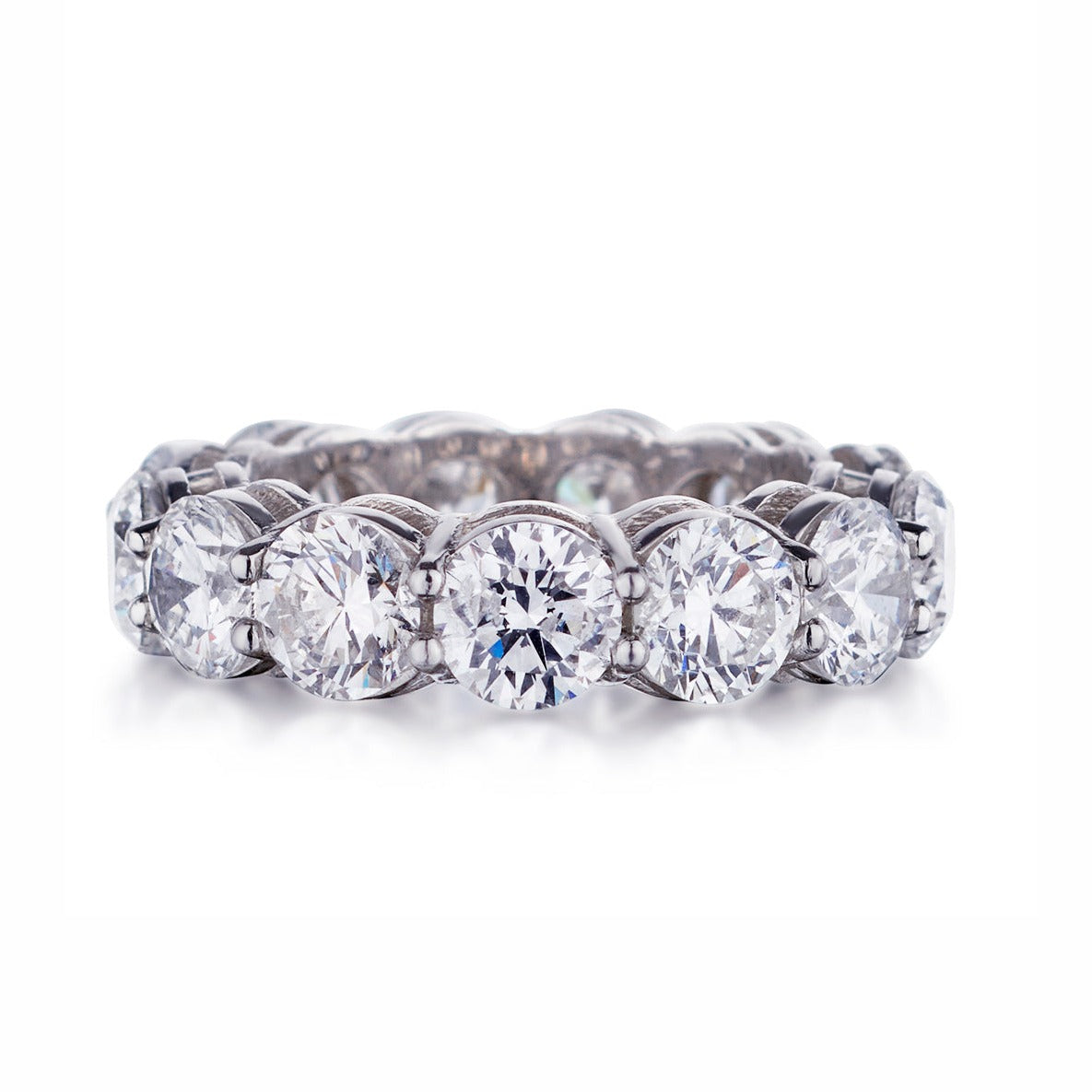 Round Brilliant Cut Diamond Eternity Band