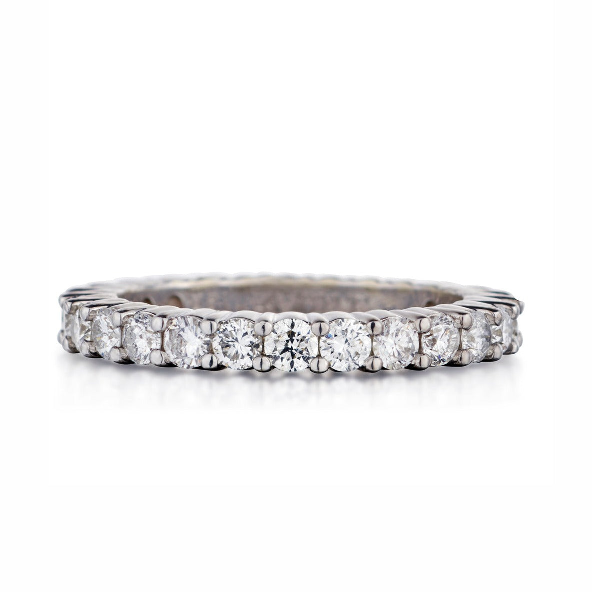 Shared Claw Diamond Eternity Band