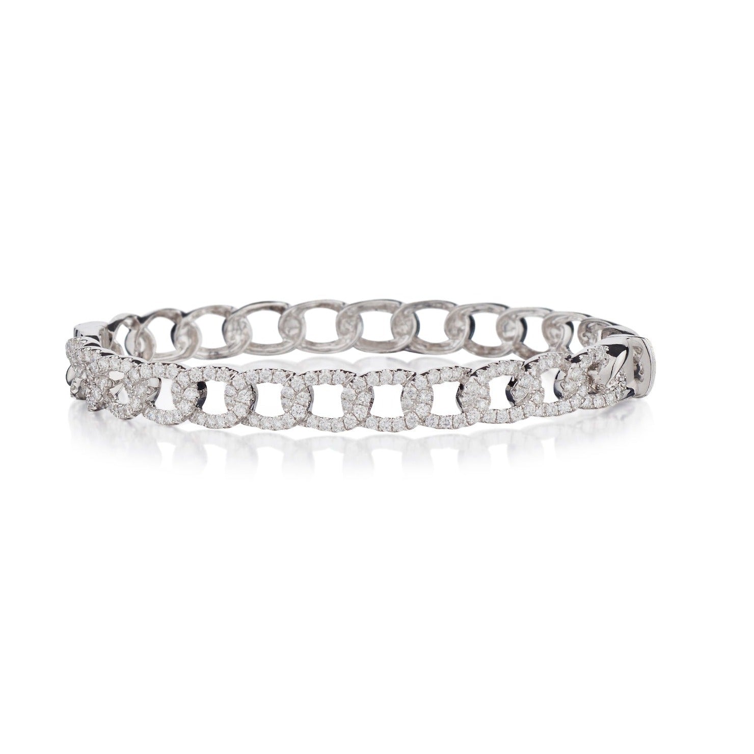 DIAMOND LINK BANGLE