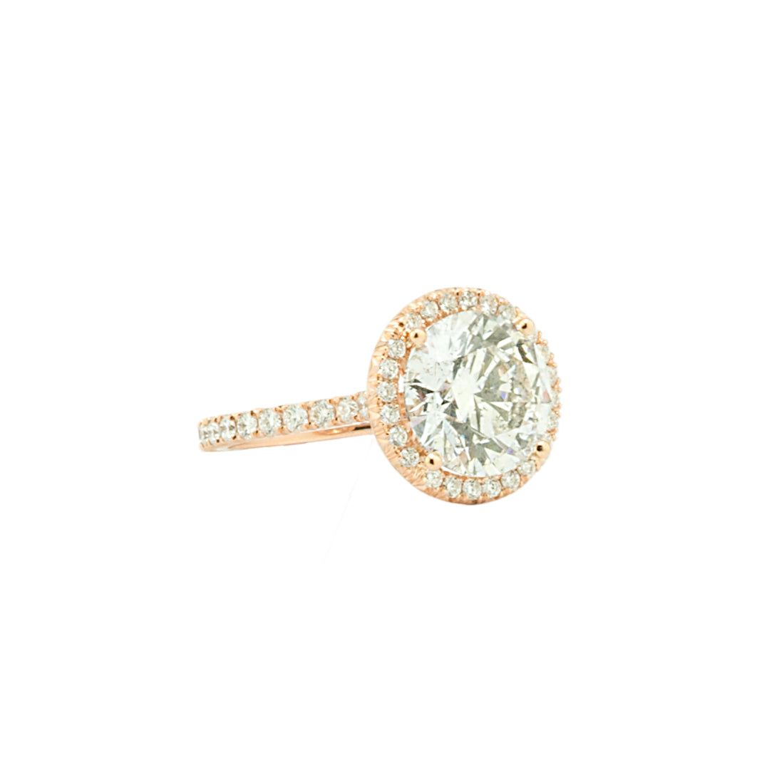 Round Brilliant Cut Diamond Ring