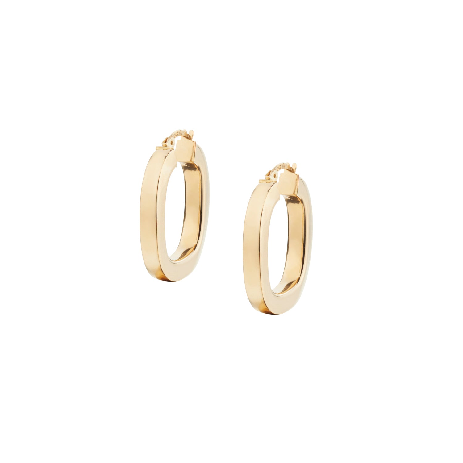 SQUARE HOOP EARRINGS