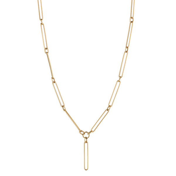 ELONGATED OVAL LINK LARIAT