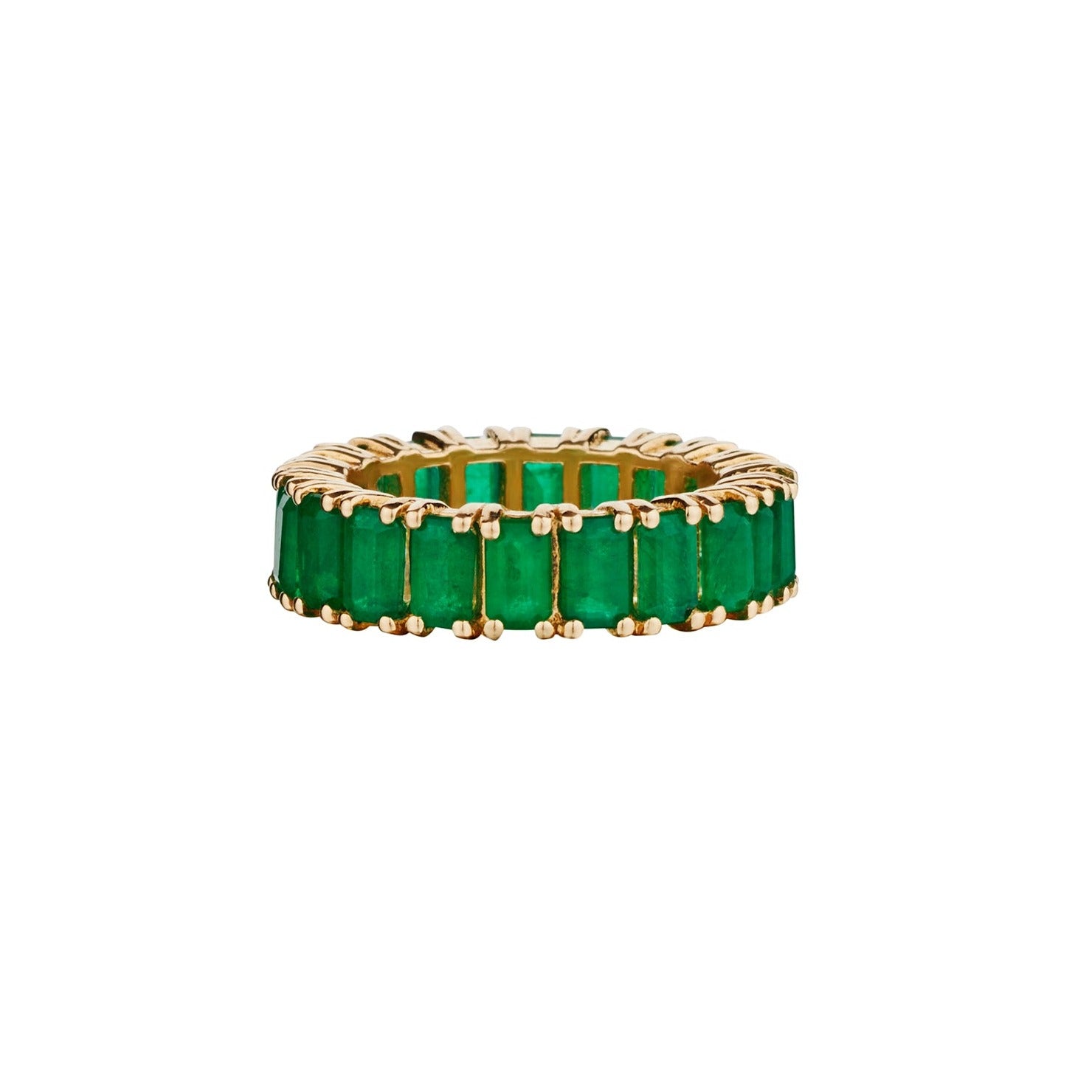 EMERALD ETERNITY BAND