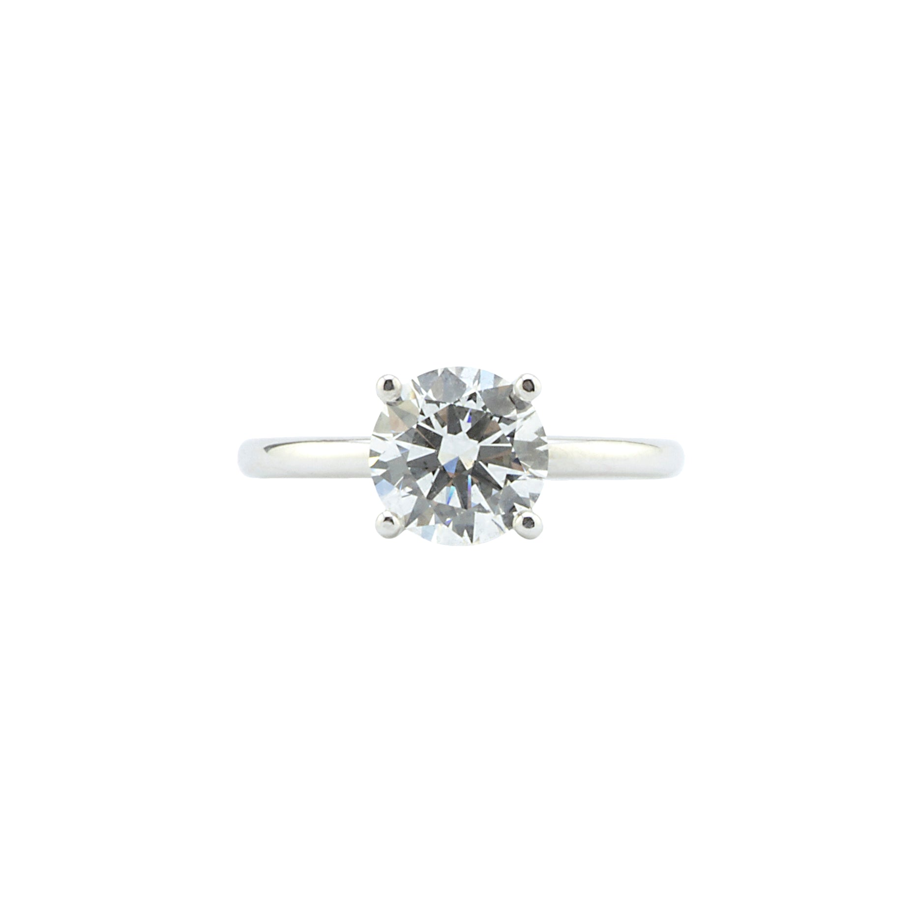 Round Brilliant Cut Diamond Ring