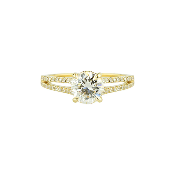 Round Brilliant Cut Diamond Ring